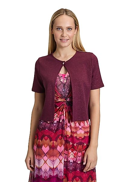 Cartoon Strickjacke Cartoon Shirtjacke kurzarm (1-tlg) günstig online kaufen