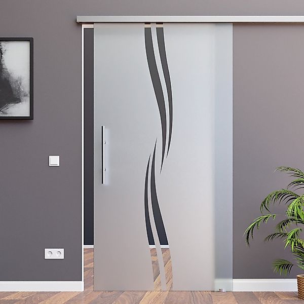 AMOD Glasschiebetür M2-GE420 (SlimLine, Komplett Set), günstig online kaufen