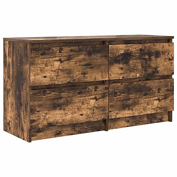 vidaXL TV-Schrank Räuchereiche 100x35x54 cm Holzwerkstoff 861800 günstig online kaufen