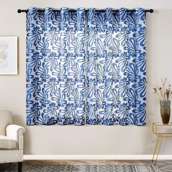 BYSURE Gardine, Ösen (2 St), halbtransparent, günstig online kaufen