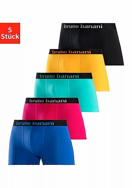 Bruno Banani Boxer "Boxershorts für Herren", (Packung, 5 St.), mit Streifen günstig online kaufen