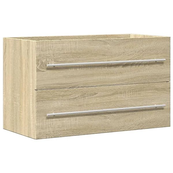 vidaXL Waschbeckenunterschrank Altholz-Optik 80x38,5x48 cm 856227 günstig online kaufen