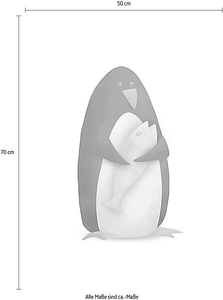 Komar Poster "Cute Animal Penguin", Tiere, (1 St.), Kinderzimmer, Schlafzim günstig online kaufen