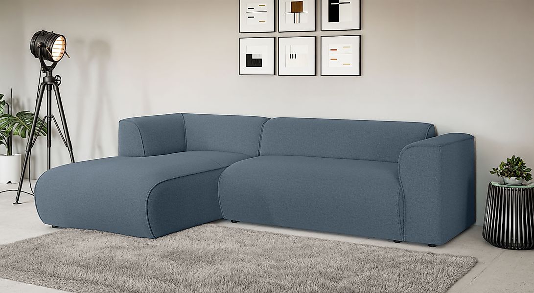INOSIGN Ecksofa »MERID L-Form (257 cm), zeitlos & stilvolles Design,« Aufwe günstig online kaufen
