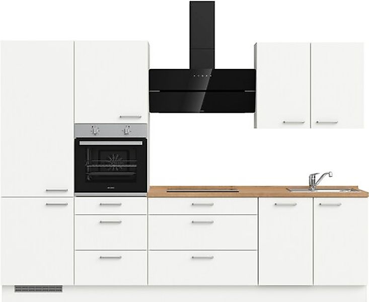 nobilia® Küchenzeile »"Touch II"«, vormontiert, Ausrichtung wählbar, Breite günstig online kaufen