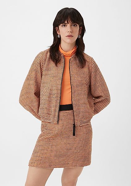 comma casual identity Blusenblazer Blouson-Jacke aus günstig online kaufen