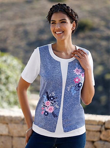 Classic Basics Kurzarmshirt "Kurzarm-Shirt" 1 Stk. tlg. günstig online kaufen