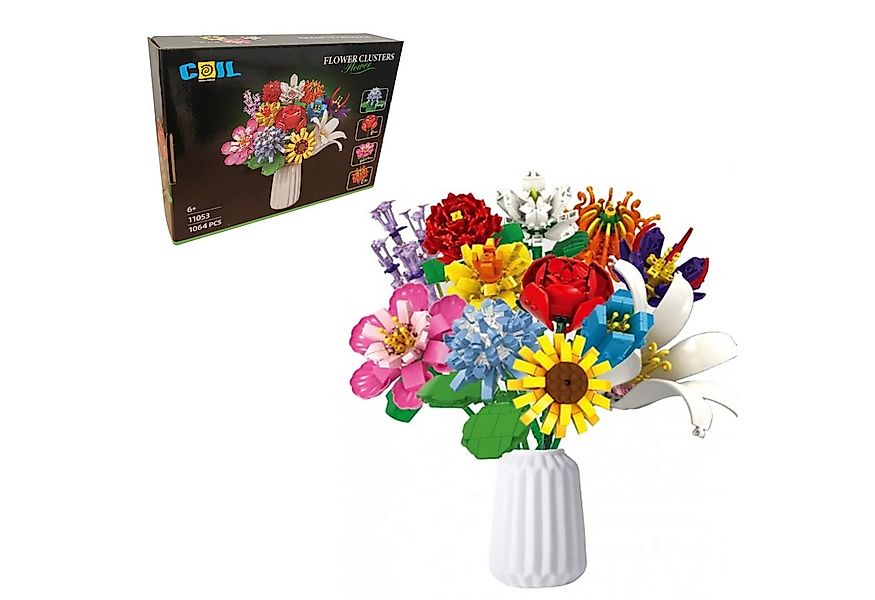 COIL Blumenstrauß, Bausteinset, Spielbausteine, Baukasten Spielbauklötze, ( günstig online kaufen