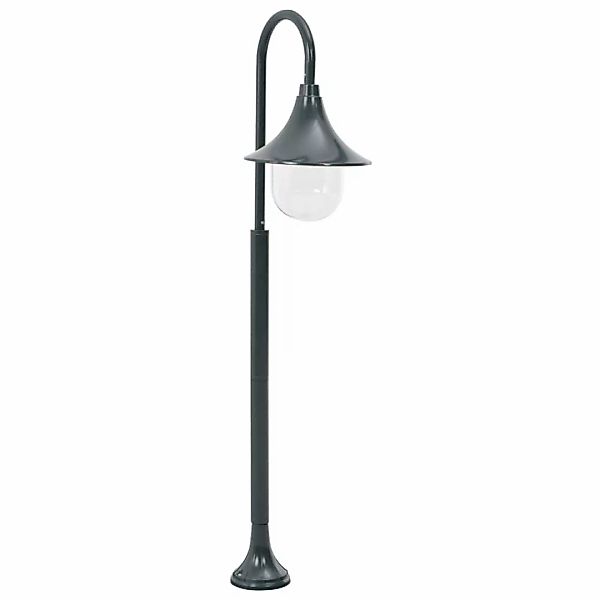 Garten-pollerleuchte E27 120 Cm Aluminium Dunkelgrün günstig online kaufen