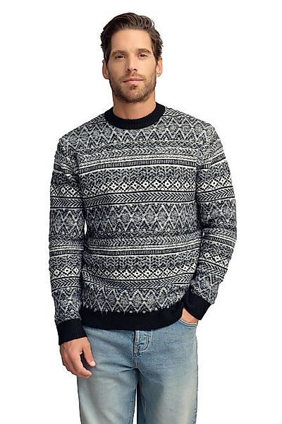 Next Rundhalspullover Regular Fit Pullover mit Fairisle-Muster (1-tlg) günstig online kaufen