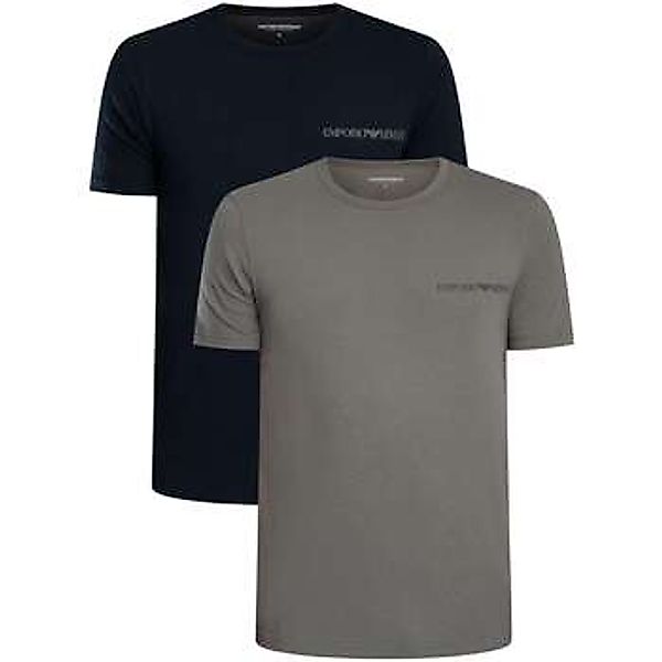 Emporio Armani  Pyjamas/ Nachthemden 2er-Pack Lounge-T-Shirts mit Rundhalsa günstig online kaufen