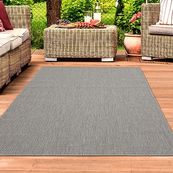 TeppichHome24 Outdoorteppich Teppich Modern Sisal Wintergarten günstig online kaufen