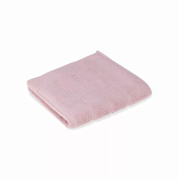 Badteppich bouclette textil rosa / 50 x 80 cm - Biobaumwolle - Au Printemps günstig online kaufen