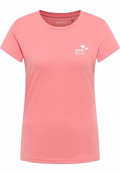 MUSTANG Kurzarmshirt "Damen Style Loa" günstig online kaufen