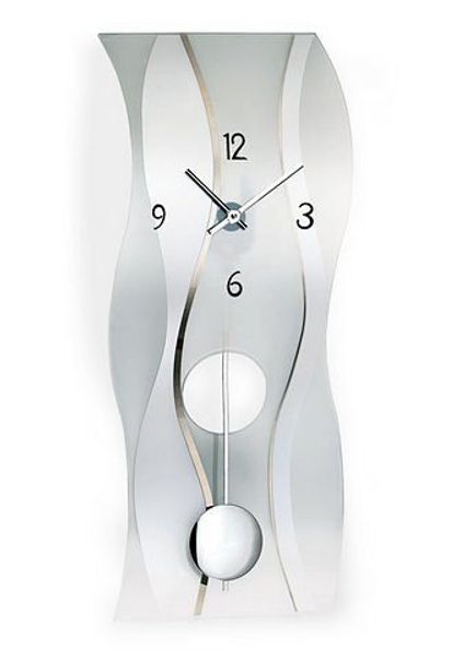 AMS Pendelwanduhr W7246 (Quarzuhr,Mineralglasgehäuse,Esszimmer,Wohnzimmer,M günstig online kaufen
