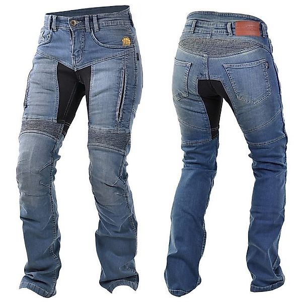 Trilobite Motorradhose Trilobite Parado Motorrad-Jeans Damen blau regular 3 günstig online kaufen