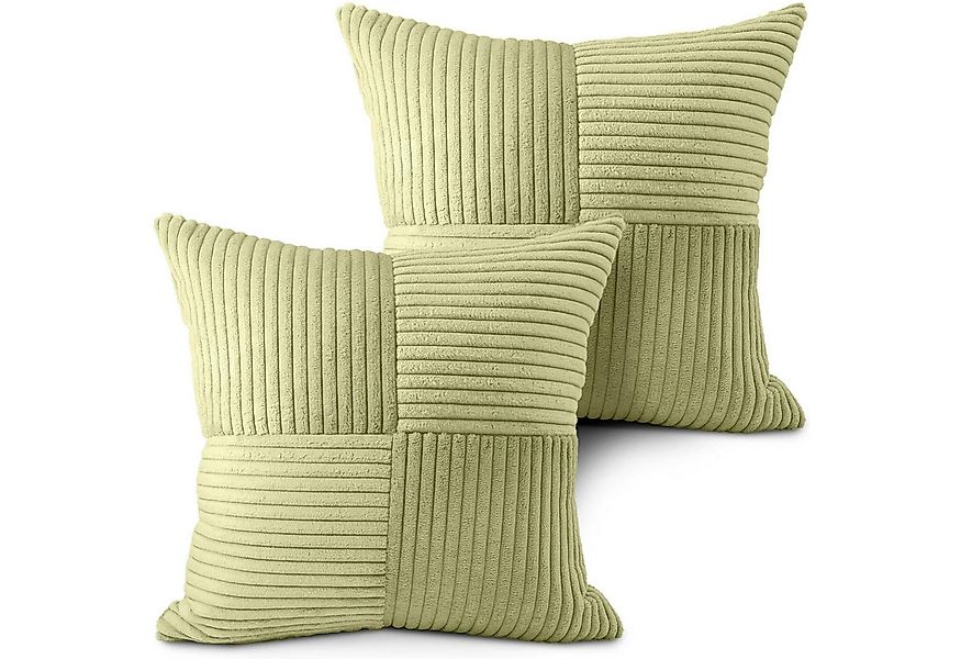 Amilian Kissenbezüge - 2er Set Kissenhüllen - Zierkissenbezüge - Kissenbezu günstig online kaufen