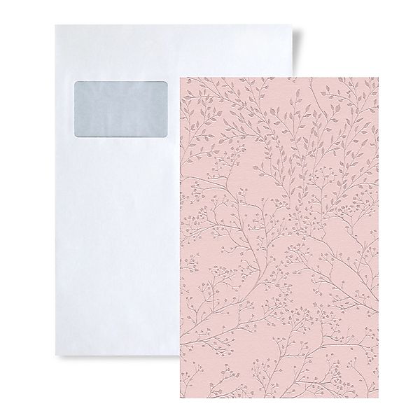 PROFHOME 1 MUSTERSTÜCK S-381002-GU DIN A4 MUSTER der Floral Tapete günstig online kaufen