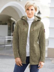 Casual Looks Kapuzenfleecejacke günstig online kaufen