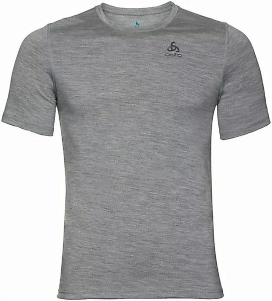 Odlo T-Shirt BL TOP crew neck s/s MERINO 20 grey melange - grey melange günstig online kaufen