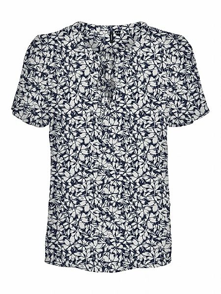 Vero Moda Blusenshirt "VMMENNY STRING SS TOP WVN GA" günstig online kaufen