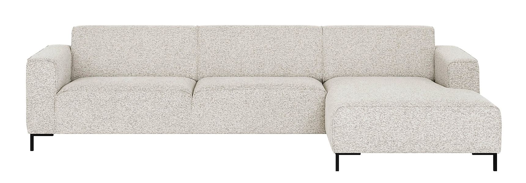 NADUVI Collection | Ecksofa Gionni rechts 3-Sitzer Chenille günstig online kaufen