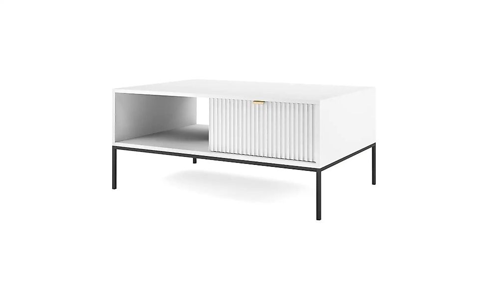 Selsey Couchtisch mit Schublade  Vellore ¦ weiß ¦ Maße (cm): B: 68 H: 46 Ti günstig online kaufen