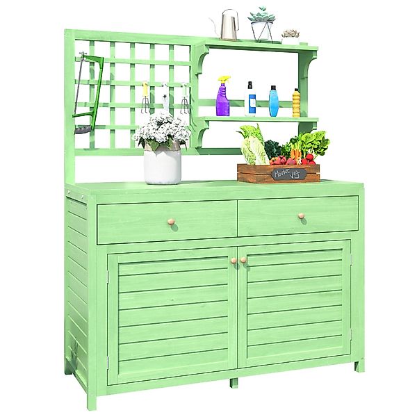 HAUSS SPOLE Geräteschrank Gartenschrank mit Regalen, günstig online kaufen