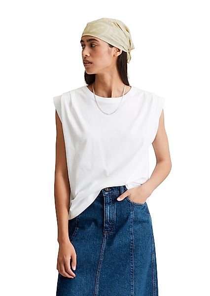 Marc OPolo DENIM T-Shirt, relaxed, Schulterpartie in Falten gelegt günstig online kaufen