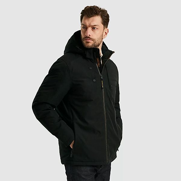 PME LEGEND Outdoorjacke "Semi long jacket STEARPACKER Ottoman", mit Kapuze, günstig online kaufen