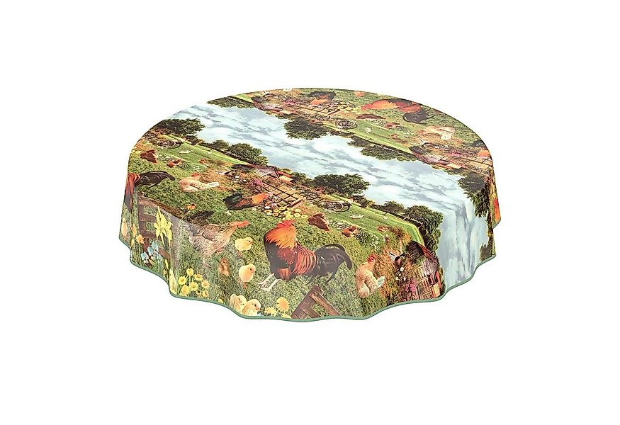 ANRO Tischdecke Wachstuchtischdecke Gartentischdecke Wachstischdecke (Einze günstig online kaufen