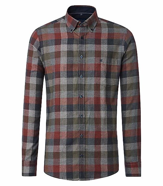 CASAMODA Langarmhemd "CASAMODA Freizeithemd kariert" günstig online kaufen