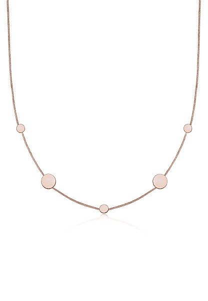 Elli Kette mit Anhänger Plättchen Matt günstig online kaufen