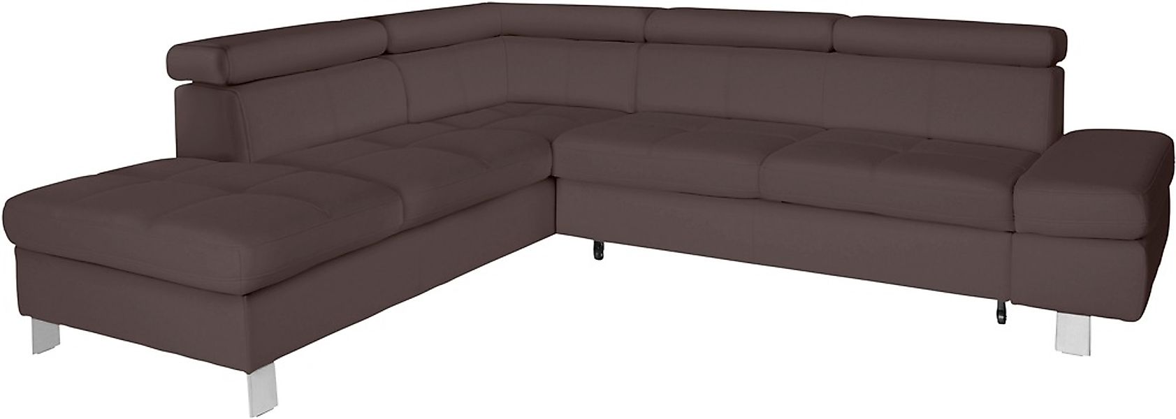 exxpo - sofa fashion Ecksofa "Fiji, L-Form" mit Kopf- bzw. Rückenverstellun günstig online kaufen