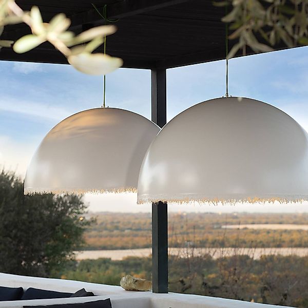 Karman Plancton - LED-Außen-Hängeleuchte, Ø 75 cm günstig online kaufen