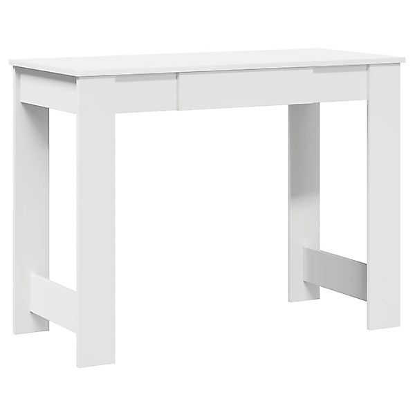 vidaXL Schreibtisch Weiß 100x45x75 cm Holzwerkstoff 860427 günstig online kaufen
