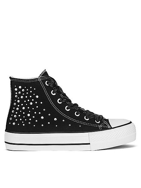 DeeZee DeeZee Sneakers aus Stoff Damen WFA2791-2 Schwarz Sneaker günstig online kaufen