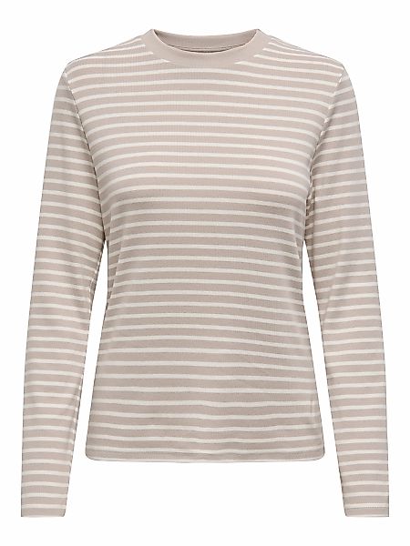 ONLY Langarmshirt "ONLLYON L/S O-NECK TOP BOX CC JRS" günstig online kaufen