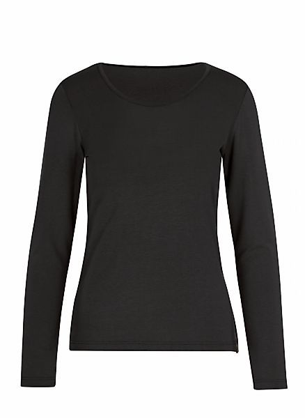 Trigema Longsleeve "TRIGEMA Shirt aus Viskose Langarm", (1 tlg.) günstig online kaufen