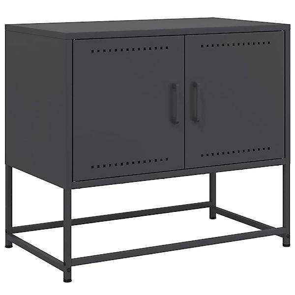 VidaXL TV-Schrank Schwarz 68,5x39x60,5 cm Stahl günstig online kaufen