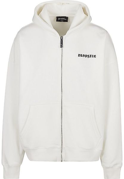 Dropsize Kapuzenpullover Dropsize SUPER HEAVY OVERSIZE LOGO ZIP HOODIE (1-t günstig online kaufen
