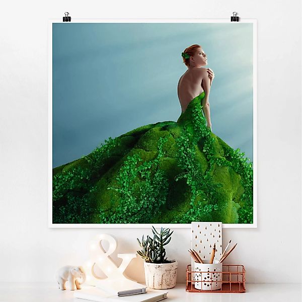 Poster Portrait - Quadrat Mother Nature günstig online kaufen