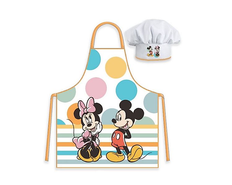 Disney Kochschürze Disney Mickey Mouse Küchenset Schürze & Mütze günstig online kaufen