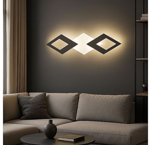 WOFI LED Wandleuchte, LED-Leuchtmittel fest verbaut, Warmweiß, Wandleuchte günstig online kaufen