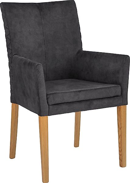 Leonique Armlehnstuhl "Vence" (Set) 1 Stk.mit Rautensteppung in der Rückenl günstig online kaufen