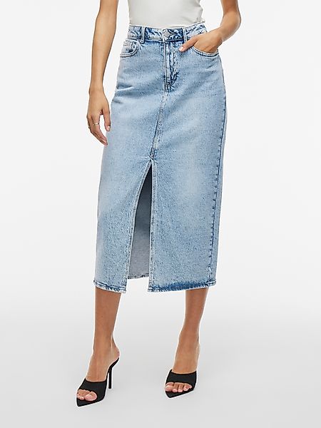 Vila Jeansrock VIJAF HW MIDI DENIM günstig online kaufen