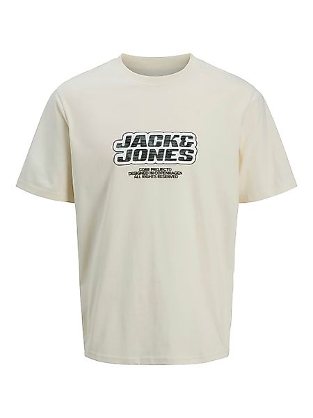 Jack & Jones T-Shirt "JCOLIDO AOP FRONT PRINT TEE SS CREW NECK", mit Frontp günstig online kaufen
