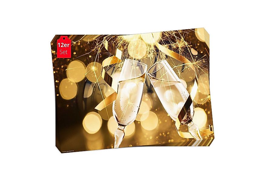 Tischsetmacher Platzset Tischsets I Platzsets - Silvester - Silvesterdeko, günstig online kaufen