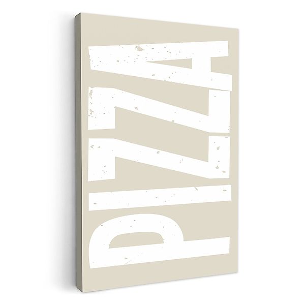 OneMillionCanvasses® Leinwandbild Pizza - Dekoration - günstig online kaufen