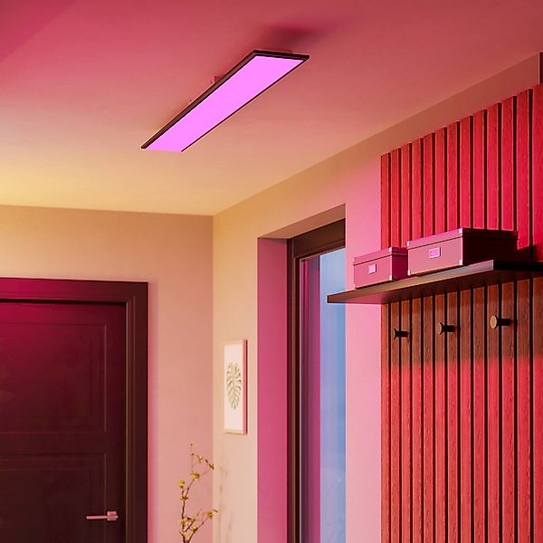 EGLO connect LED-Deckenleuchte Moradillo-Z, schwarz, 14 cm günstig online kaufen